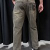 شلوار مام BERSHKA خاکستری سنگشور دیزلی سایز 30
