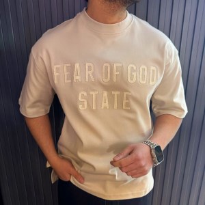 تیشرت برند ESSENTIALS طرح FEAR