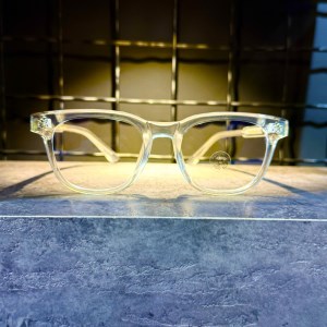 عینک برند CHROME HEARTS فریم سفید / شیشه سفید کد 6235
