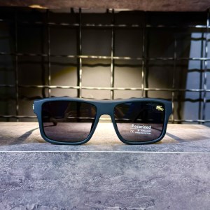 عینک LACOSTE فریم مشکی مات / شیشه دودی کد L679