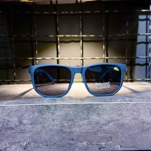 عینک LACOSTE فریم سرمه ای / شیشه دودی کد L680