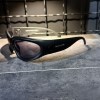 عینک برند BALENCIAGA فریم مشکی / شیشه دودی کد 100