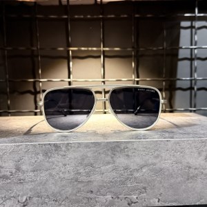 عینک برند MARC JACOBS فریم سیلور / شیشه دودی کد KSL98334