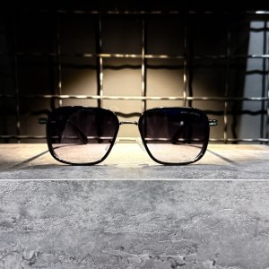 عینک برند MARC JACOBS فریم مشکی متالیک / شیشه دودی کد 2732
