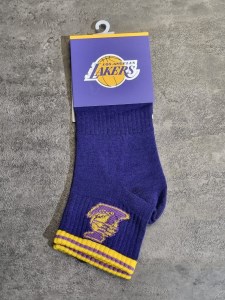 جوراب نیم ساق LAKERS رنگ بنفش