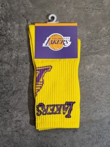 جوراب ساق بلند LAKERS رنگ زرد
