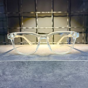 عینک برند CHROME HEARTS فریم سفید / شیشه سفید کد 6235
