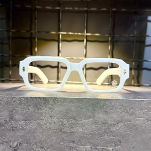 عینک برند CHROME HEARTS فریم سفید / شیشه سفید کد CH8232