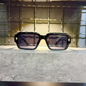 عینک برند CHROME HEARTS فریم مشکی / شیشه دودی کد CH8232