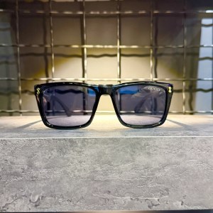 عینک برند GUCCI فریم مشکی /شیشه دودی کد GG3700