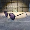 عینک برند RAY BAN فریم فلزی مشکی / شیشه دودی کد RB5419