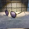 عینک برند RAY BAN فریم فلزی مشکی طلایی/ شیشه دودی کد RB5419