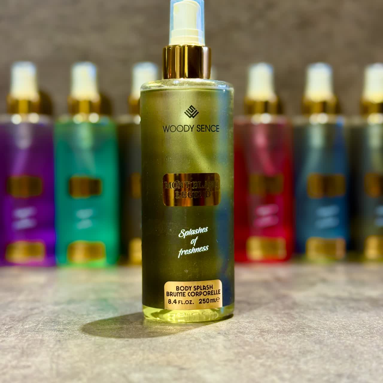 بادی اسپلش WOODY SENCE 250 ML با رایحه لجند
