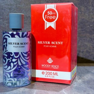 ادکلن برند WOODY SENCE 200ML با رایحه سیلورسنت