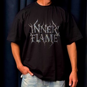 تیشرت اسپیندل طرح INNEI FLAME کد 16426