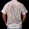 تیشرت اسپیندل طرح CHROME HEARTS کد 16462 رنگ سفید سایز XL