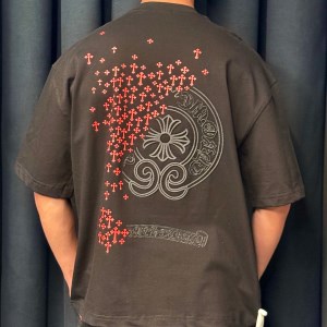 تیشرت طرح دار CHROME HEARTS کد16602
