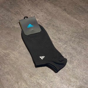 جوراب مچی برند ADIDAS طرح بیسیک رنگ مشکی کد 17107