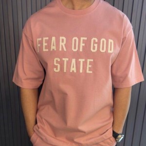تیشرت باکسی FEAR OF GOD STATE کد 17910
