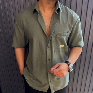 پیراهن لنین VAMOS کد 17971 پیراهن لنین VAMOS کد 17971