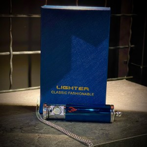 فندک فوتی المنتی برند LIGHTER رنگ آبی کد 185121