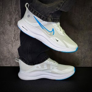 کتونی AIR ZOOM کد 19009 رنگ سفید آبی