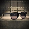 عینک MOSCOT فریم کائوچویی مشکی مات / شیشه دودی کد P26009