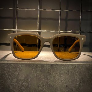 عینک CARTIER فریم کائوچویی قهوه ای / شیشه قهوه ای کد ZJ1006