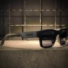 عینک GUCCI فریم کائوچویی مشکی / شیشه دودی کد 8491