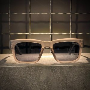 عینک GUCCI فریم کائوچویی دودی / شیشه دودی کد 8491