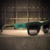 عینک GUCCI فریم کائوچویی سبز / شیشه دودی کد 8491