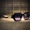 عینک CHANEL فریم کائوچویی مشکی / شیشه دودی کد 6236