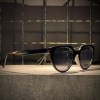 عینک GUCCI فریم کائوچویی مشکی / شیشه دودی کد 20271