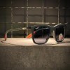 عینک RAYBAN P فریم کائوچویی مشکی مات / شیشه دودی کد RB7222-M