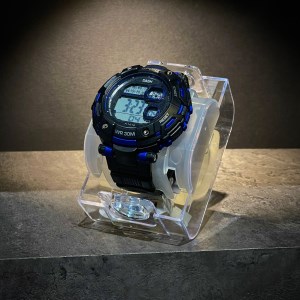 ساعت DASH طرح جیشاک کد H-1610 رنگ مشکی آبی ساعت DASH طرح جیشاک کد H-1610 رنگ مشکی آبی