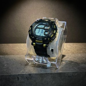 ساعت DASH طرح جیشاک کد H-1610 رنگ مشکی گلد ساعت DASH طرح جیشاک کد H-1610 رنگ مشکی گلد